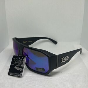 Locs Mens Mirrored Hardcore Sunglasses